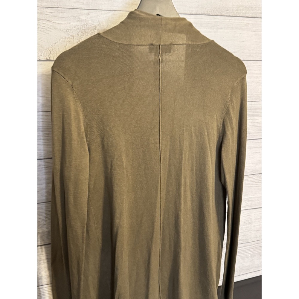 Women's Express Open Cardigan – Olive Green – Size M – NWT - Picture 9 of 11